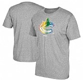 Men's Vancouver Canucks Gray Reebok Rainbow Pride Short Sleeve T-Shirt FengYun,baseball caps,new era cap wholesale,wholesale hats